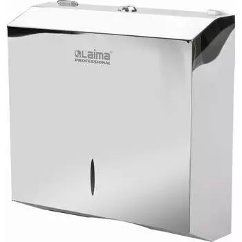 Зеркальный диспенсер для полотенец LAIMA PROFESSIONAL INOX H2 Interfold 605695