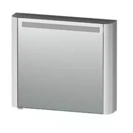 Зеркальный шкаф am.pm sensation 80 см, правый, серый шелк m30mcr0801fg