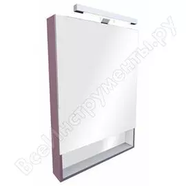 Зеркальный шкаф roca gap 60см, фиолетовый пвх zru9302751/zru9000087 00000039357