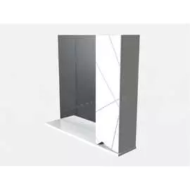 Зеркальный шкаф Sanstar Каскад 80 275.1-2.4.1.