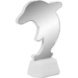 Зеркальный светодиодный ночник OGM дельфин NL-07