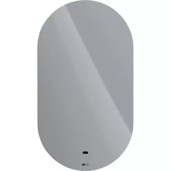 Зеркало Lemark OLSA 55x100 см, овальное, с интерьерной подсветкой, с подогревом LM55Z-O