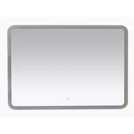 Зеркало misty 3 неон led 1200х800 сенсор на зеркале с круглыми углами п-нео12080-3прснзку