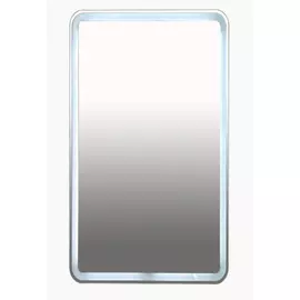 Зеркало misty 3 неон led 500х800 клавишный выключатель с круглыми углами п-нео050080-3прквку