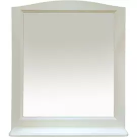 Зеркало misty лувр - 85 в раме белое п-лвр02085-012р