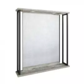 Зеркало sanflor бруклин 65 бетон пайн экзотик с03919