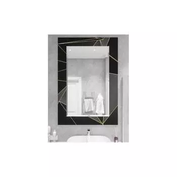 Зеркало SANTREK HOME (фотопечать) "Оникс" 550x800мм (прямоугольное) 313063