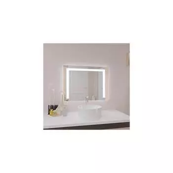 Зеркало SANTREK HOME с LED подсветкой "ЛУНА" 600x600мм 75124