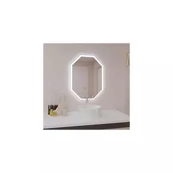 Зеркало SANTREK HOME с LED подсветкой "ОКТАГОН премиум" 600x800мм 79477