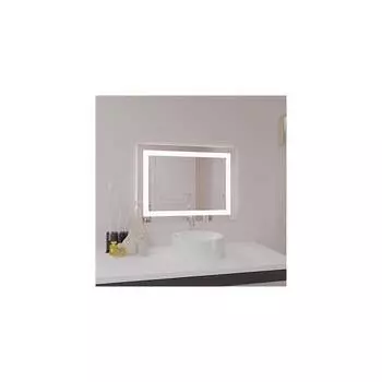 Зеркало SANTREK HOME с LED подсветкой "ПРЕСТИЖ" 600x800мм (горизонтальное) 75127