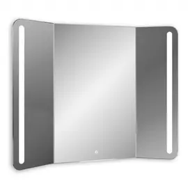 Зеркало трюмо 1 misty стайл трюмо 1 1000x800 с led подсветкой и сенсорным выключателе злп453