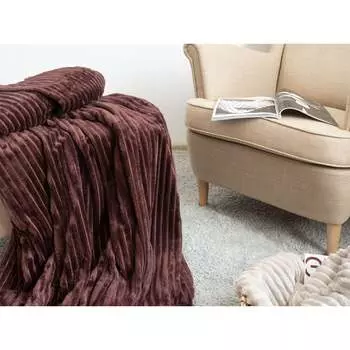 Жаккардовый покрывало-плед Guten Morgen ПКфл-19-1317-150-200