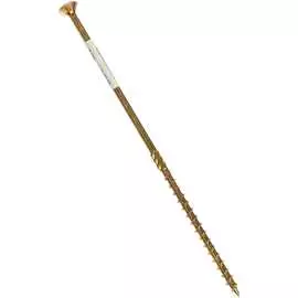 Желтопассиварованный шуруп для дерева ЕВРОПАРТНЕР 6x180 (1 шт.) 1409 0