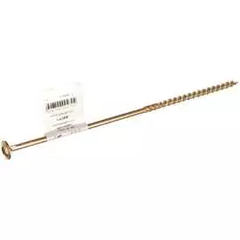 Желтопассиварованный шуруп для дерева ЕВРОПАРТНЕР 6,0x200 (1 шт.) 0047 0