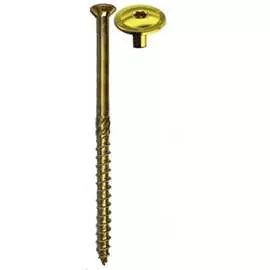 Желтопассиварованный шуруп для дерева ЕВРОПАРТНЕР 6,0x160 (1 шт.) 0045 0