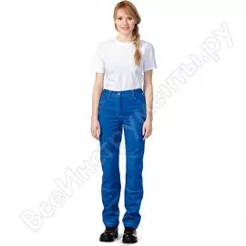 Женские летние брюки техноавиа сити васильковые, размер 128-132, рост 158-164 3056m