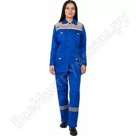 Женский костюм факел весна васильковый/бежевый, р. 48-50, 170-176 см 87468075.004