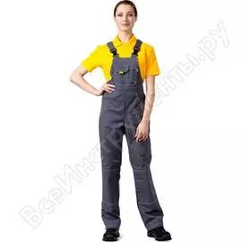 Женский летний полукомбинезон техноавиа сити темно-серый, размер 96-100, рост 158-164 3097e