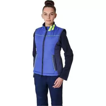 Женский утепленный жилет факел profline specialist васильковый/темно-синий р. 48-50 87468782.003