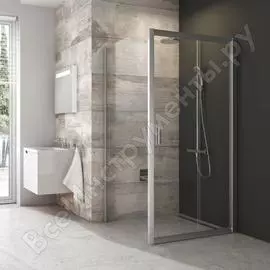 Неподвижная стенка для двери ravak blix blps-80 профиль блестящий стекло прозрачное, 9bh40c00z1 00000025139