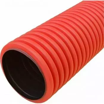 Жесткая гофрированная двустенная труба Промрукав PR15.0119