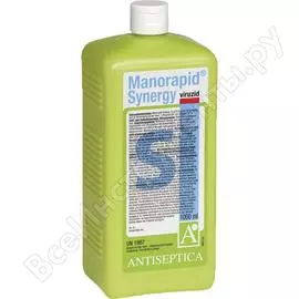 Жидкое дезинфицирующее средство manorapid synergy 208 л 1509