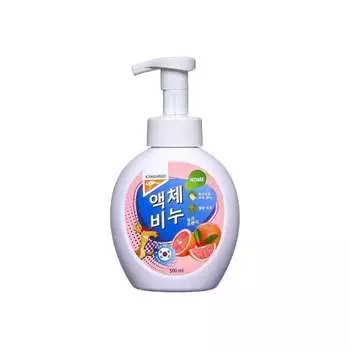 Жидкое мыло KANGAROO Home с ароматом розового апельсина (пенка), 500 мл 770017 1849072