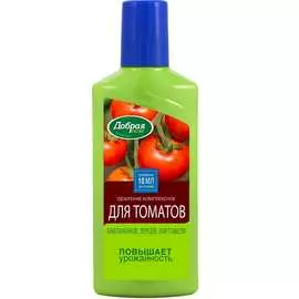 Жидкое удобрение для томатов, баклажанов, перцев, картофеля Добрая сила