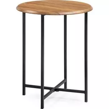 Журнальный стол Woodville Грейс дуб вотан, черный 516568