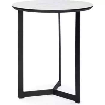 Журнальный стол Woodville Роб D-450 мрамор белый 462093