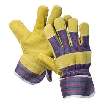 Зимние меховые рабочие краги БЕРТА 192