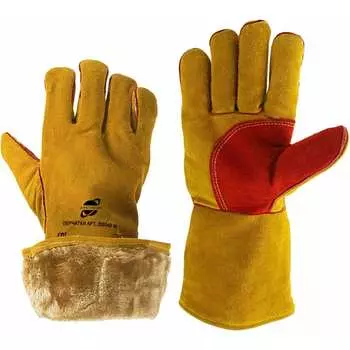 Зимние спилковые краги ARCTICUS КРС 200540 W-1110