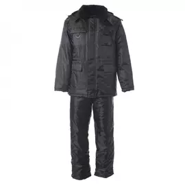 Зимний костюм Охранника Спрут черный, р. 56-58/112-116, рост 170-176 104363