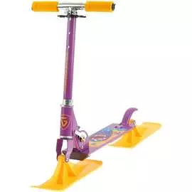 Зимний самокат-снегокат GRAFFITI