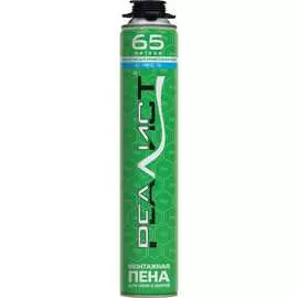 Зимняя пена монтажная REALIST PRO Green 4602009041051