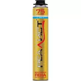 Зимняя пена монтажная REALIST PRO Gold 4680287563410