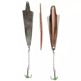 Зимняя вертикальная блесна Lucky John WING 102-4-CS