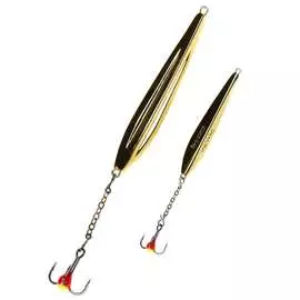 Зимняя вертикальная блесна Lucky John FIN BLADE LJFB60-G