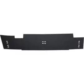 Зимняя заглушка решетки радиатора и переднего бампера для Nissan Pathfinder 2011-2013 (R51 рестайлинг) Русская Артель