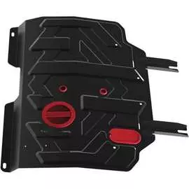 Защита картера КПП Geely Emgrand 7 2016-/Emgrand EC7 2011-2016/Vision 2008-2011 АвтоБроня 111.01902.1