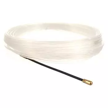 Зонд для протяжки кабеля 20м 3d белый electraline 61052