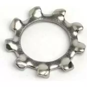 Зубчатая оцинкованная пружинная шайба ЦКИ М6 DIN6797A 1000 шт. 68153