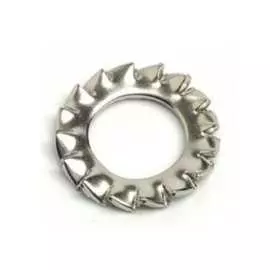 Зубчатая оцинкованная стопорная шайба ЦКИ