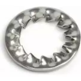 Зубчатая оцинкованная стопорная шайба ЦКИ
