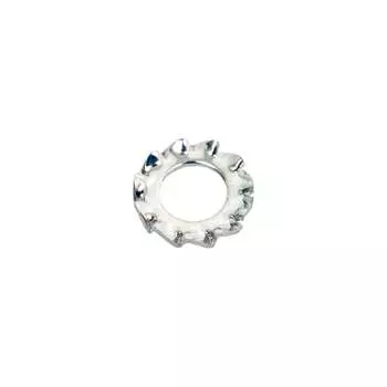 Зубчатая оцинкованная стопорная шайба ЦКИ М4 DIN6798 1000 шт 61249