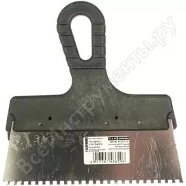 Зубчатый шпатель 4х4мм 200мм color expert 91337012