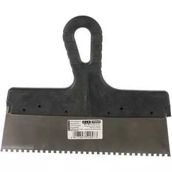 Зубчатый шпатель 4х4мм 250мм color expert 91337112