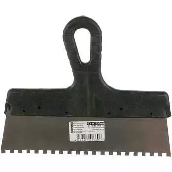 Зубчатый шпатель 6х6мм 250мм color expert 91337512