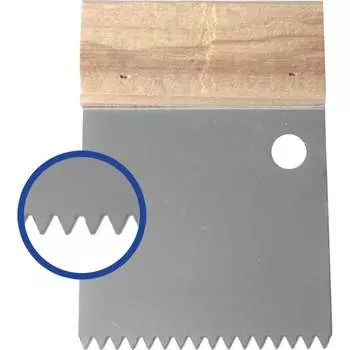 Зубчатый шпатель для клея JETTOOLS S3/80