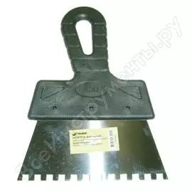 Зубчатый шпатель skrab 8х8 250мм, нержавейка 27227